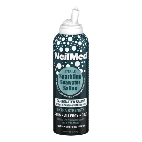 Sparkling Seawater Extra Strength Carbonated Saline Spray 125 mL