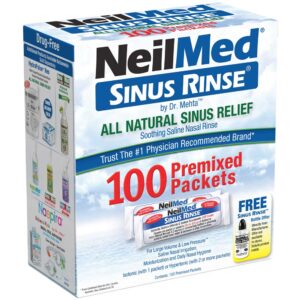 Sinus Rinse 100 Regular Premixed Packets